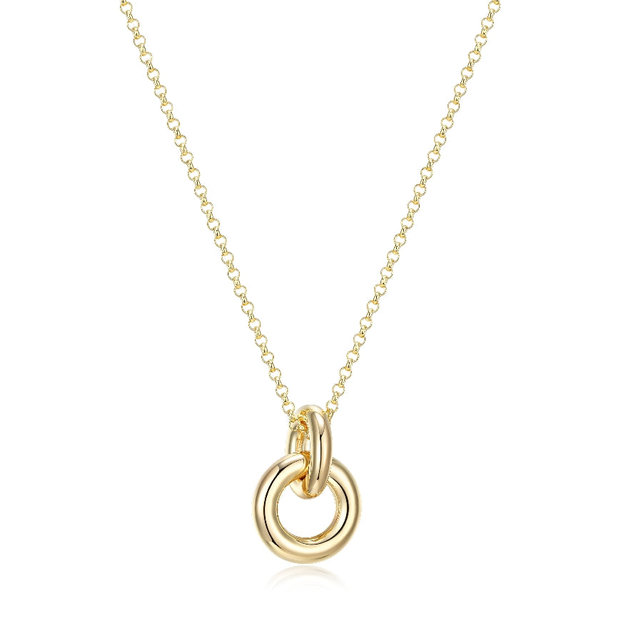 Elle Collection SS & GP 'Simpatico' Necklace      

Elle Collection Sterling Silver & Gold Plate 'Simpatico' Interlinked Rings Necklace

Chain Length 17' (Adjustable)
