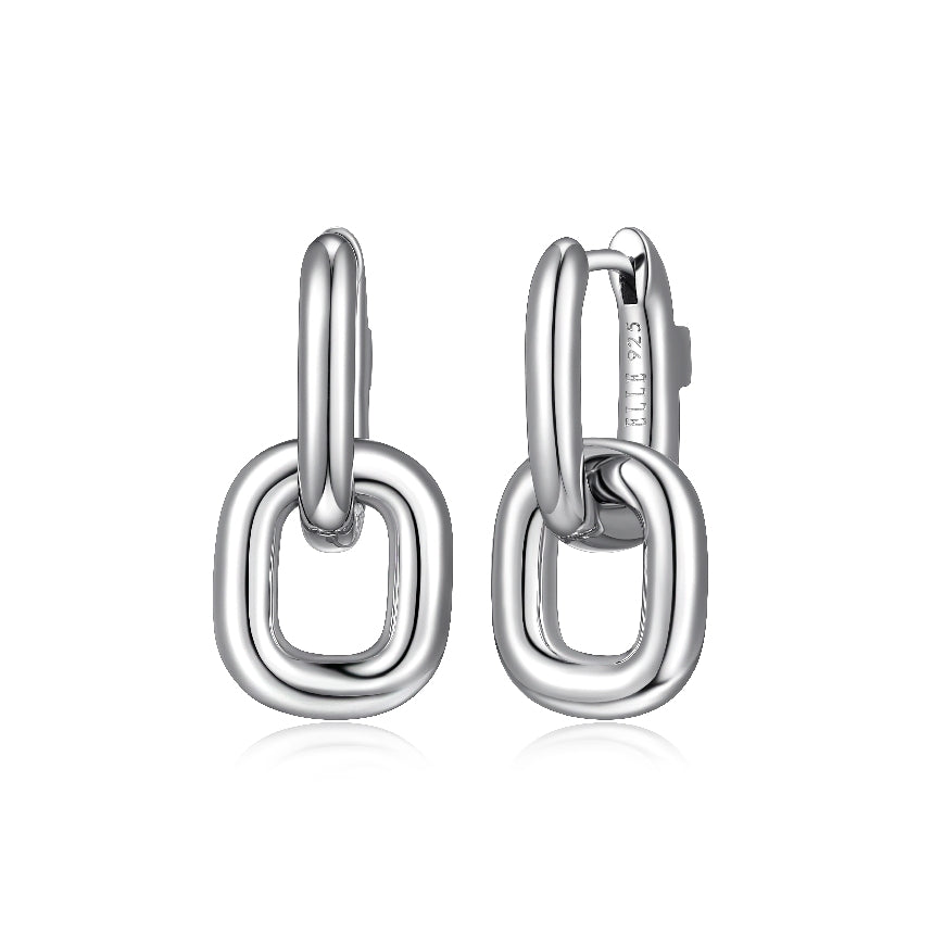 Elle Collection SS & RP Hoop Earring               

Elle Collection Sterling Silver & Rhodium Plate 'Simpatico' Hoop Earring with Removable Hoop

15x11mm Diameters

Earring Closure Huggie Hoop

