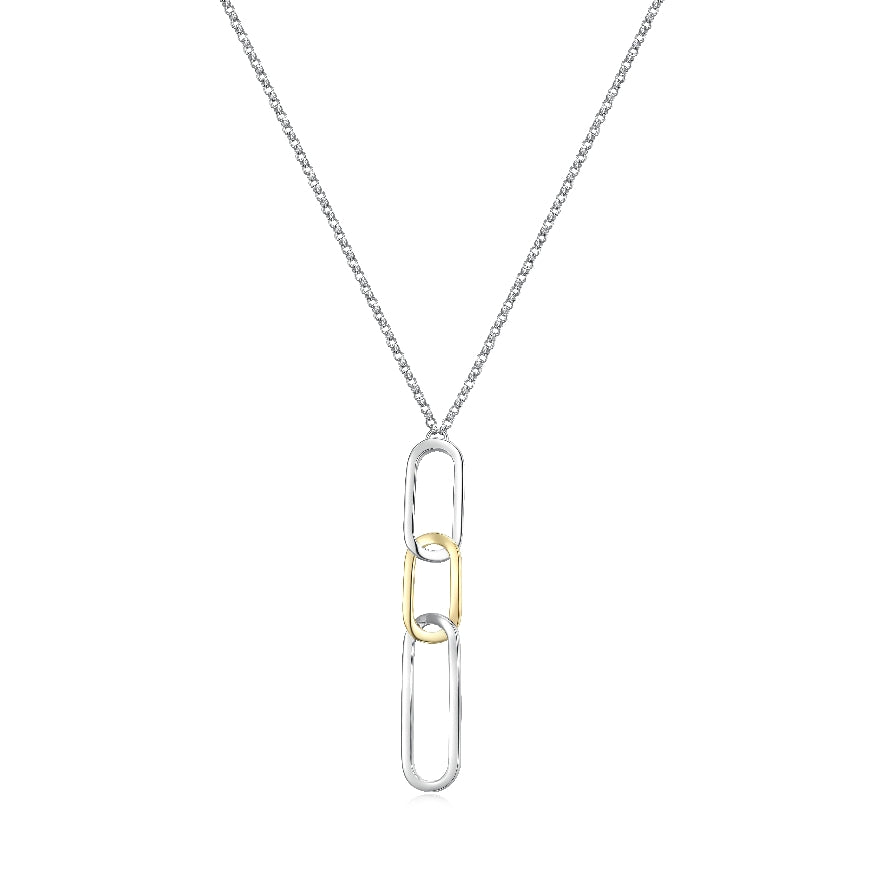 Elle Collection SS & G/R Plate 'Parallel' Necklace

Elle Collection Sterling Silver & Gold/Rhodium Plate 'Parallel' Necklace

Chain Length 28' (Adjustable)
