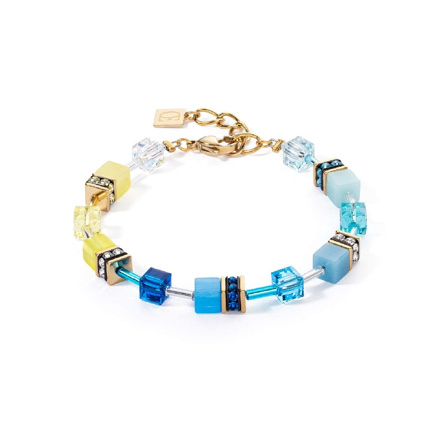 Coeur De Lion Bright Blue & Gold Geo Cube Bracelet 

Coeur De Lion Bright Blue & Gold Geo Cube Bracelet

Bracelet Length 7'-8'



