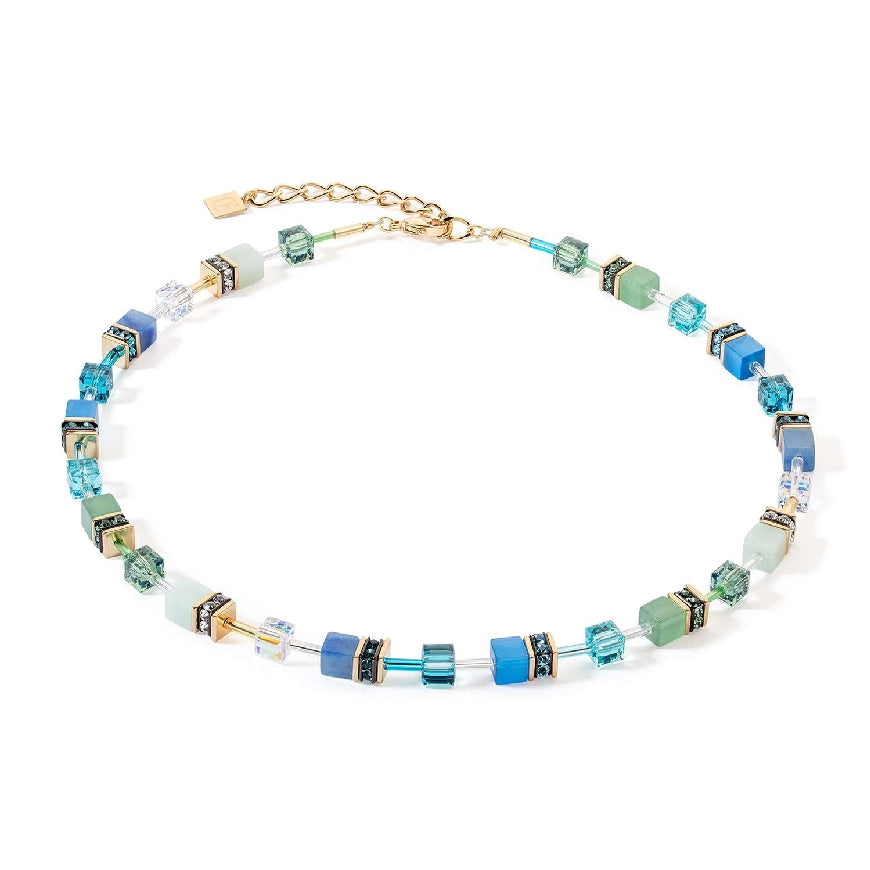 Coeur De Lion Blue & Green Geo Cube Necklace                

Coeur De Lion Blue & Green Geo Cube Necklace

Necklace Length 16-18' 

