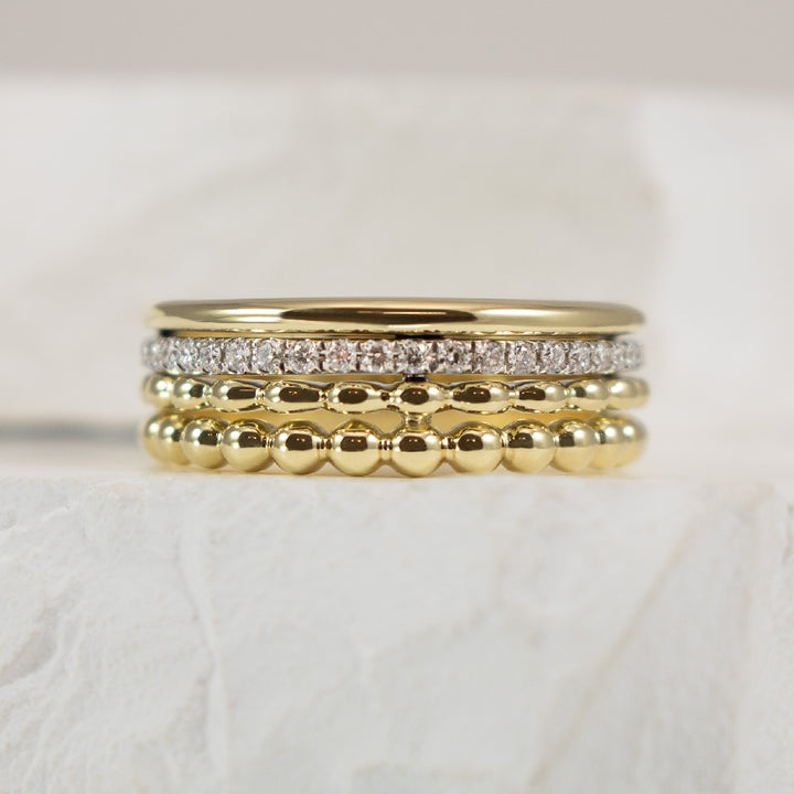 14KY Breuning Diamond Multi-Layer Ring             

14K Yellow Gold Breuning Natural Diamond Multi-Layer Ring

0.188 Total Natural Diamond Weight SI Clarity, H Colour

Finger Size 6.5
