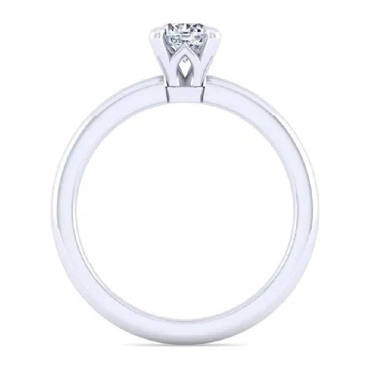 14KW Canadian Diamond Solitaire Engagement Ring