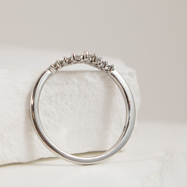 10KW Diamond Chevron Band